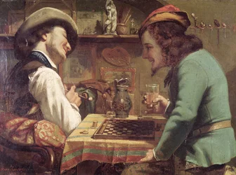 Le Jeu de Dames, 1844